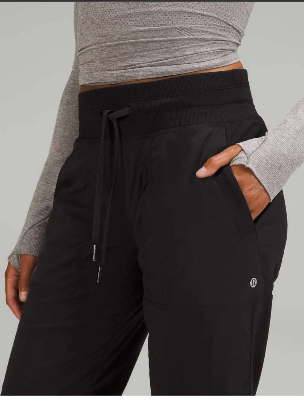 lululemon athletica Dance Studio Mid-Rise Pants, Size 4, Black